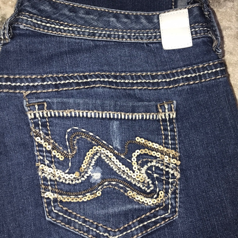 15/16 straight ankle jeans